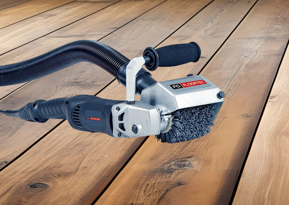 Brosseuse de terrasse Floortec