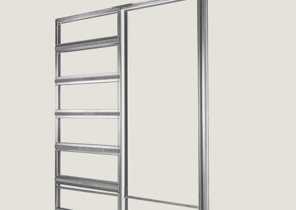 Chassis et portes coulissantes