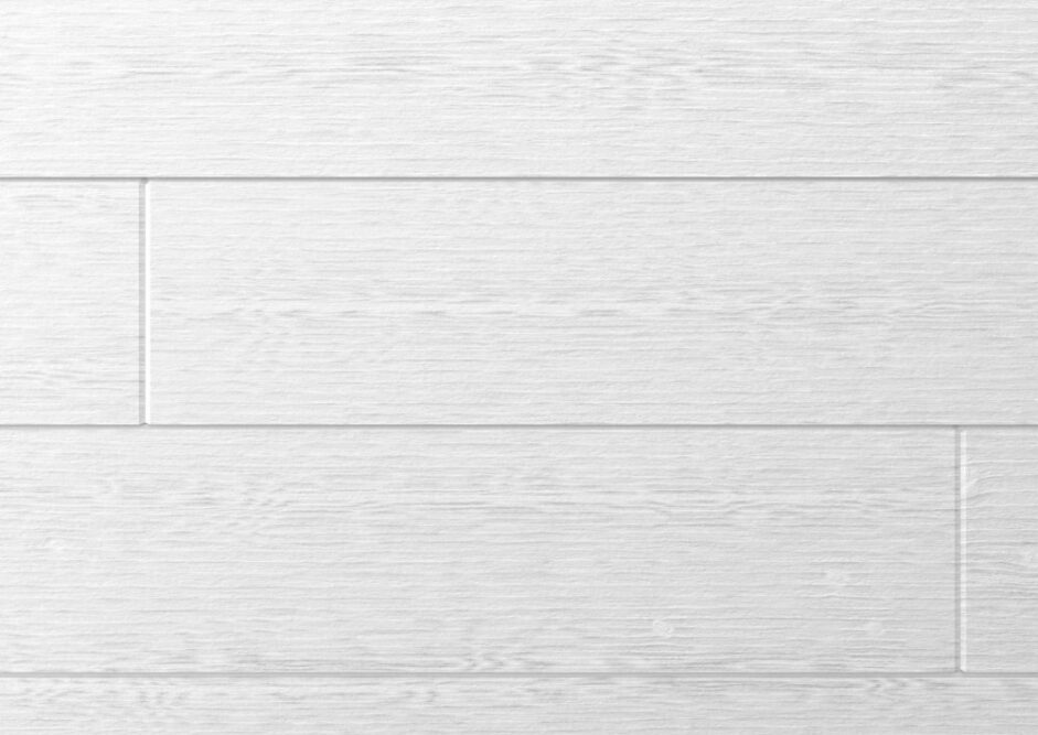Lambris brossé blanc