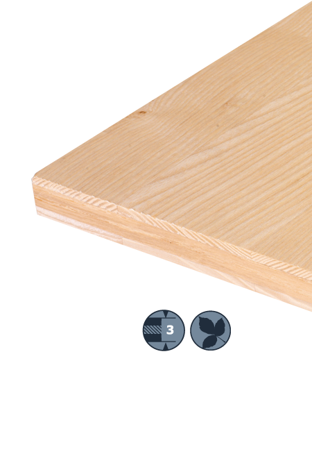 3 plis Frêne A/B