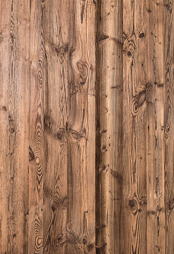 3 plis Vieux bois mixte marron/beige