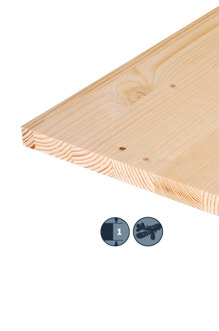 Panneaux lamellé collé Épicéa